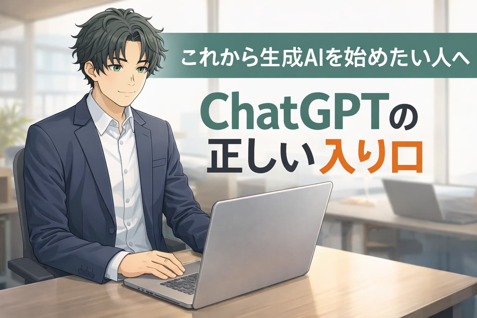 これから生成AIを始めたい人へ｜ChatGPT 入門